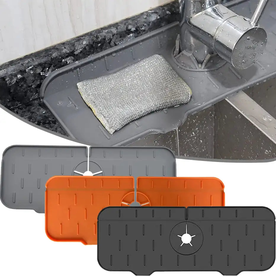 Sink Splash Guard and Drain Pad